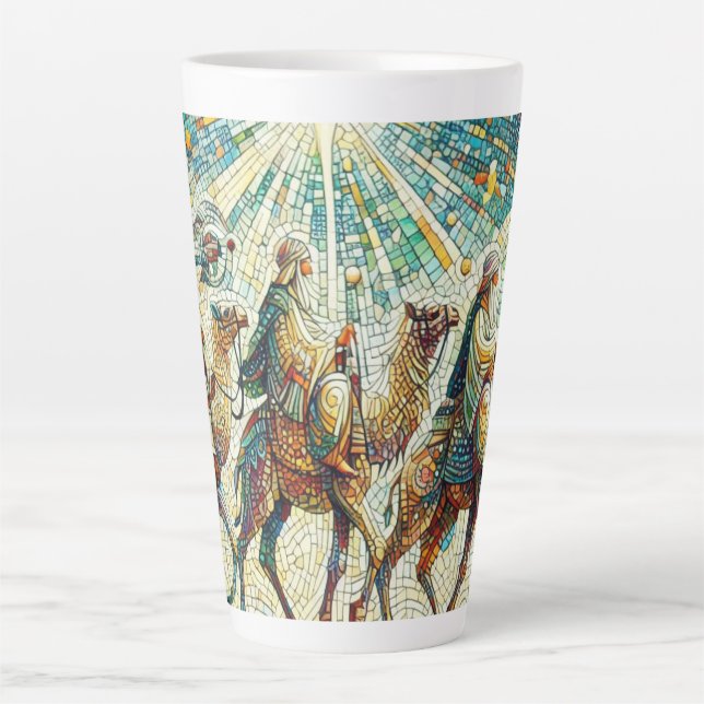Tasse Latte 3 hommes sages (Devant)