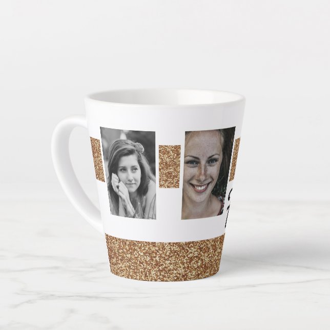 Tasse Latte 40 et Fabulous Gold Parties scintillant 2 Photo 40 (Angle gauche)