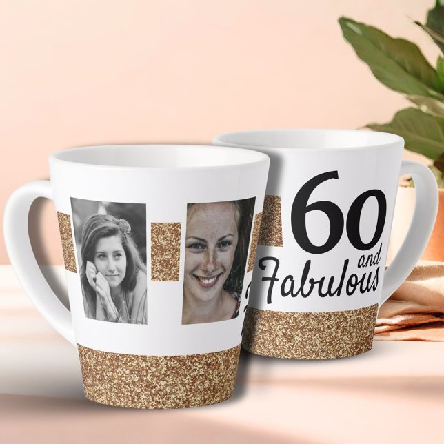 Tasse Latte 50 et Fabulous Gold Parties scintillant 2 Photo 50 (Créateur téléchargé)
