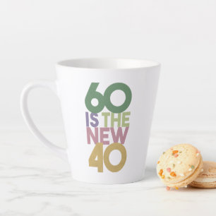 Tasse Latte 60 est le nouveau cadeau 40 - 60e anniversaire Ess