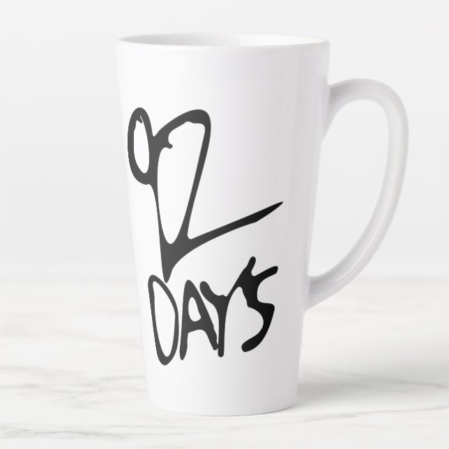 Tasse Latte 92 jours (Droite)