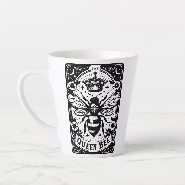 Tasse Latte Abee de la reine Tarot (Gauche)