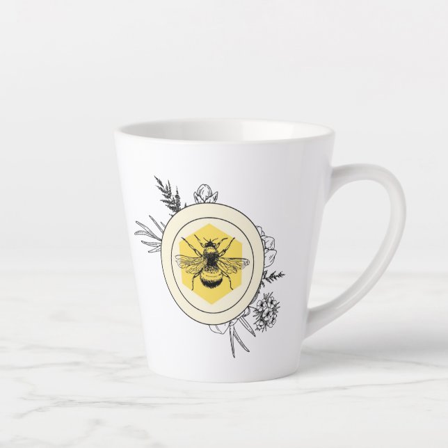 Tasse Latte Abeille (Droite)