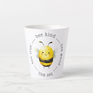 Tasse Latte Abeille Attitudes Mignonne Abeille