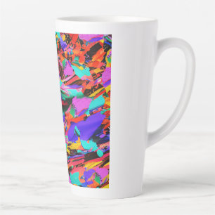 Tasse Latte Abstraction haute tension