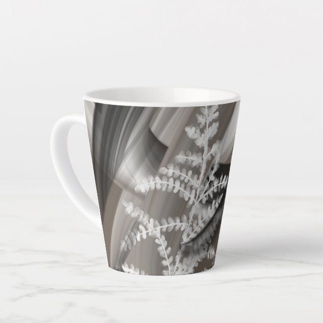Tasse Latte Abstrait Maison Le murmure tendre de T (Angle gauche)