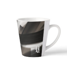 Tasse Latte Abstrait Maison Le murmure tendre de T