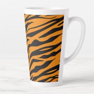 Tasse Latte Abstrait Predator Skin Camo Art : Design d'aventur