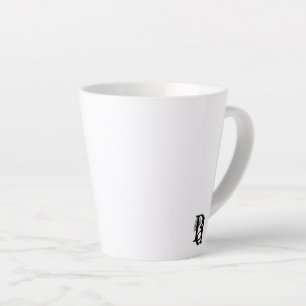 Tasse Latte Abstrait Tendance Décoration Intérieur