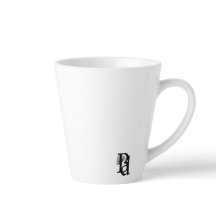 Tasse Latte Abstrait Tendance Décoration Intérieur