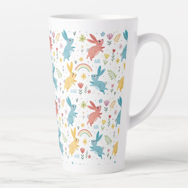 Tasse Latte Accent Coussin (Droite)