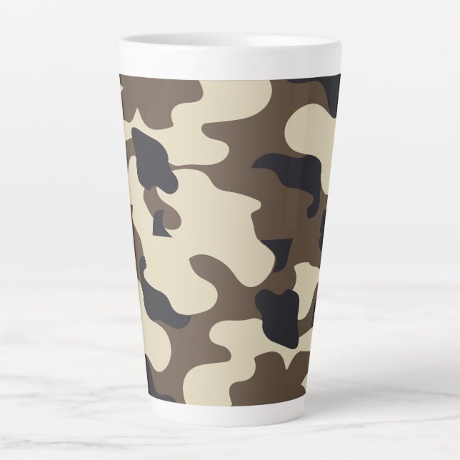 Tasse Latte Accessoires Camouflage (Devant)