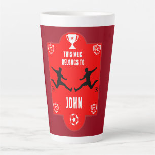 Tasse Latte Accessoires de football de football
