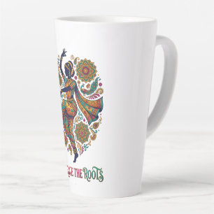 Tasse Latte Adopter la danse Roots
