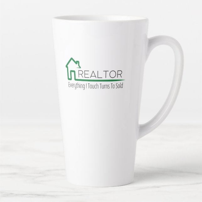 Tasse Latte Agent immobilier  (Droite)