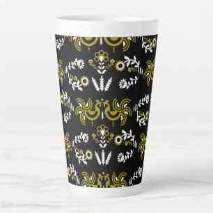 Tasse Latte Agritourisme Coq Campagne Décor Maison