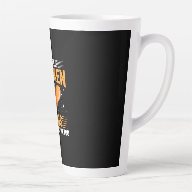 Tasse Latte Aile de poulet (Droite)