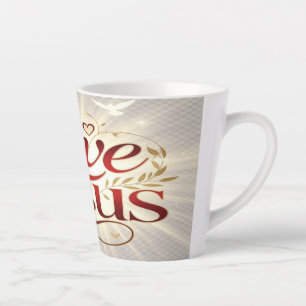 Tasse Latte Aime Jésus