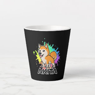 Tasse Latte Akita shiba inu maître chien Cadeau de chien mig
