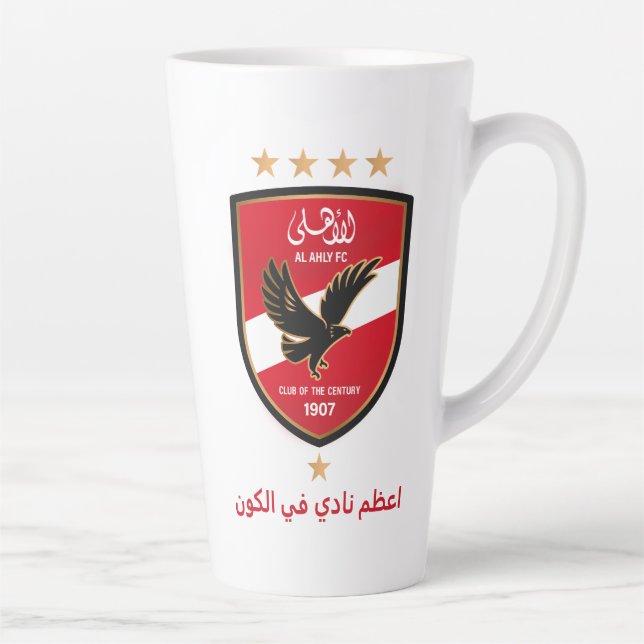Tasse Latte Al Ahly SC Egyptian Football Team Alahly Fans (Droite)