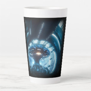 Tasse Latte Alien en latte spatiale