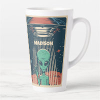 Alien UFO de nom personnalisé