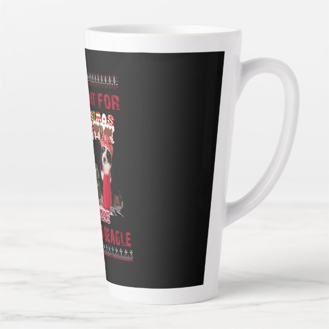 Tasse Latte All I Want Beagle And Coffee (Droite)
