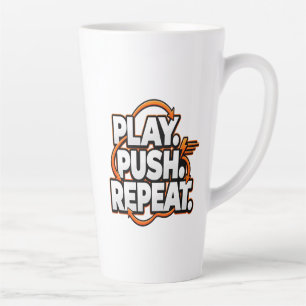 Tasse Latte Aller au-delà de l'ordinaire