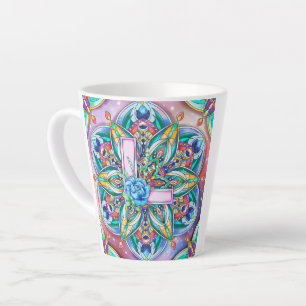 Tasse Latte Alphabet L