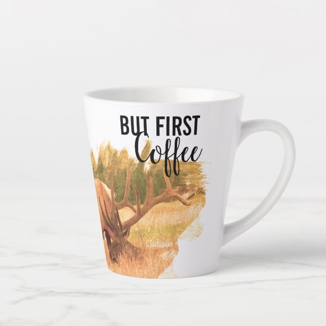 Tasse Latte Amant nature Mais premier café (Droite)