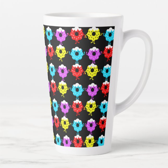 Tasse Latte Amateurs de beignets (Droite)