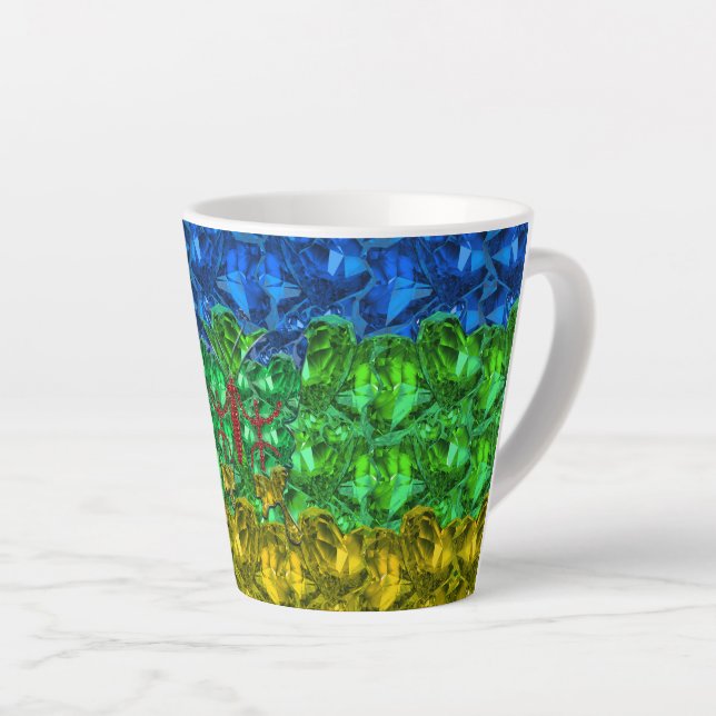 Tasse Latte Amazigh (Angle droit)