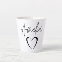 Amelia Name Mug, Custom Name Coffee Mug,