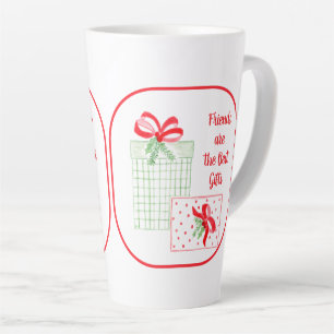 Tasse Latte Amis de vacances Watercolor sont les meilleurs cad