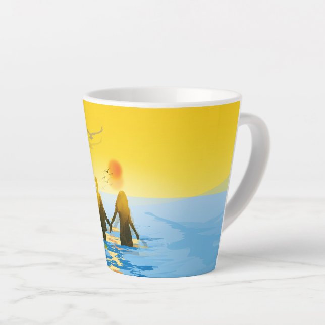 Tasse Latte Amour (Angle droit)