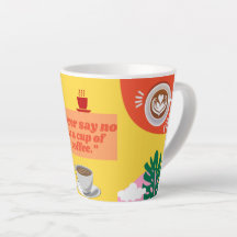 TASSE LATTE AMOUR DU CAFÉ COLORÉE| CADEAU CAFÉ MIG