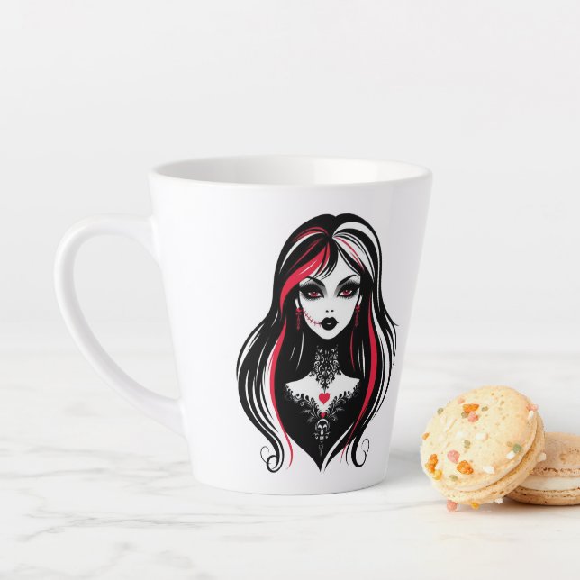 Tasse Latte Amour Mortel (En situation)