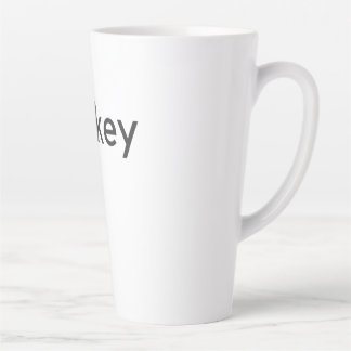 Tasse Latte âne foncé