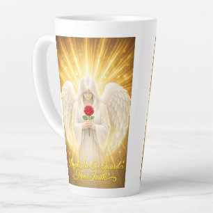 Tasse Latte AngelicFaith CœurDOr