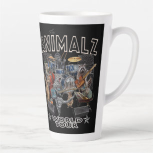 Tasse Latte Animalz Band World Tour
