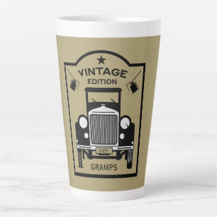 Tasse Latte Anniversaire Drôle Au-Dessus De La Colline