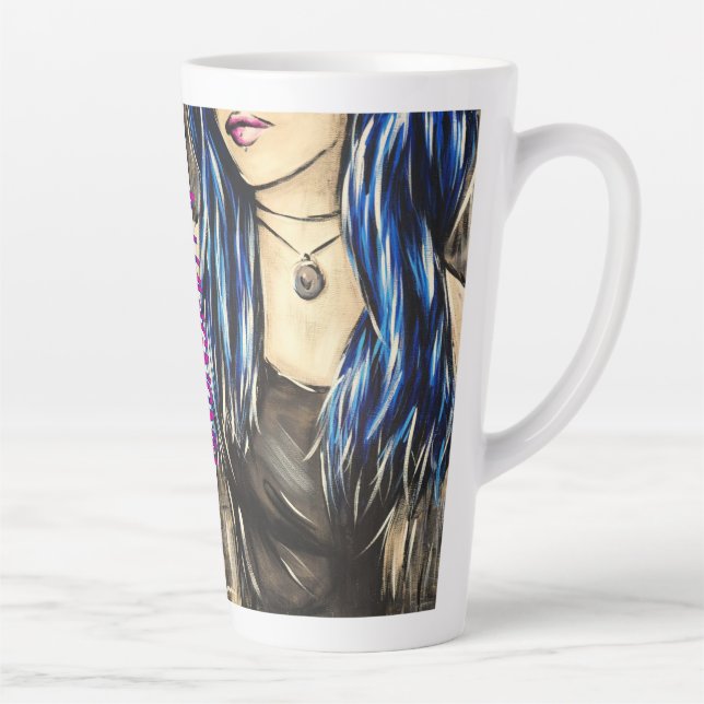 Tasse Latte Anonymat 4 (Droite)