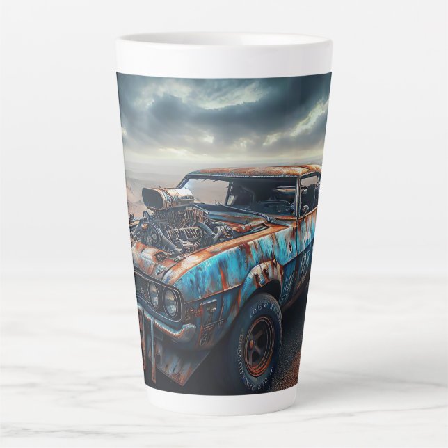 Tasse Latte Apocalypse Classic Chevy Camaro (Devant)