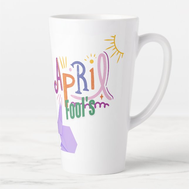 Tasse Latte April Fool's (Droite)
