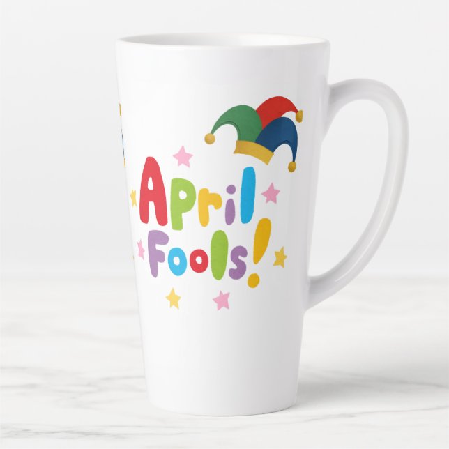 Tasse Latte April Fool's (Droite)