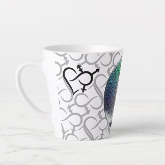 Tasse Latte Arbre de sphère FIDE argenté dynamique