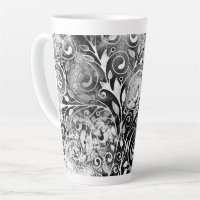 Arbre De Vie - Spirales Feuille Grunge Style 1