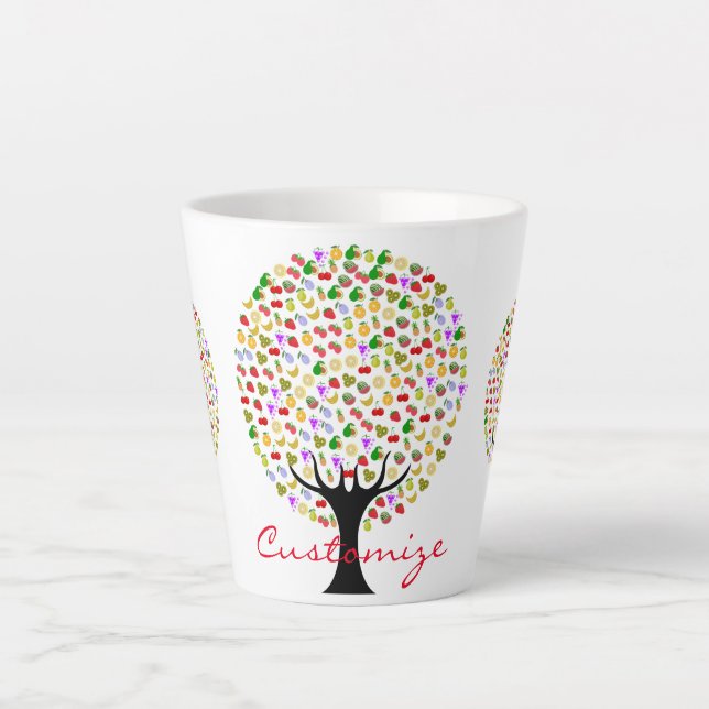 Tasse Latte Arbre multifruit Thunder_Cove (Devant)