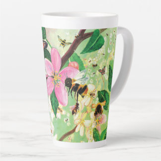 Tasse Latte Arbres en fleurs pour abeilles et autres pollinisa