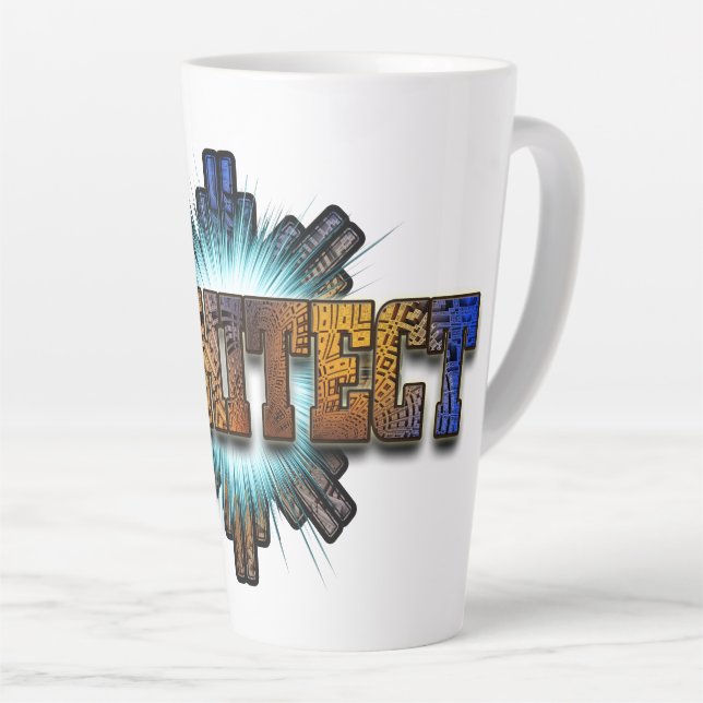 Tasse Latte Architecte DTW Architectes Merch (Angle droit)